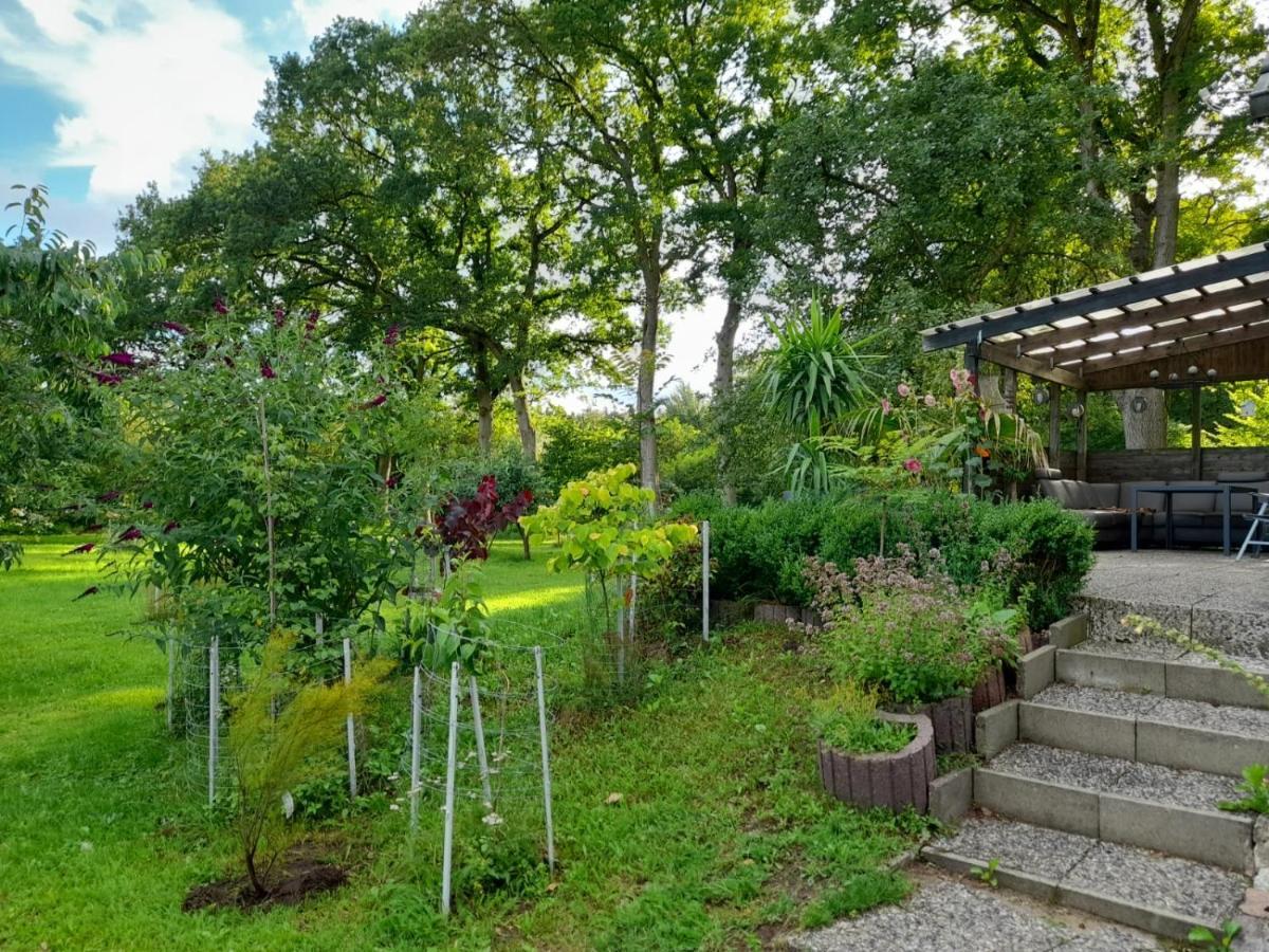 Haus Wald und Wiese Wohnung Wald Ehndorf Exterior foto