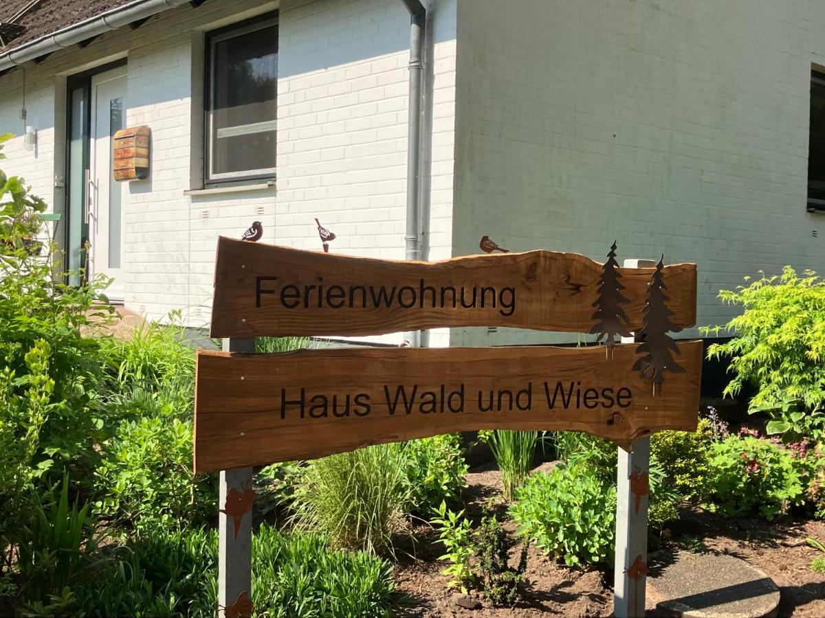 Haus Wald und Wiese Wohnung Wald Ehndorf Exterior foto